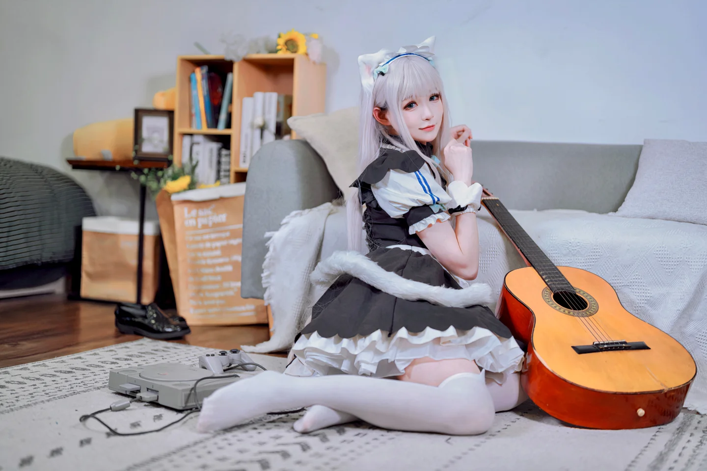 「茶教授」猫耳女仆 [18P] icoser.la (005).webp